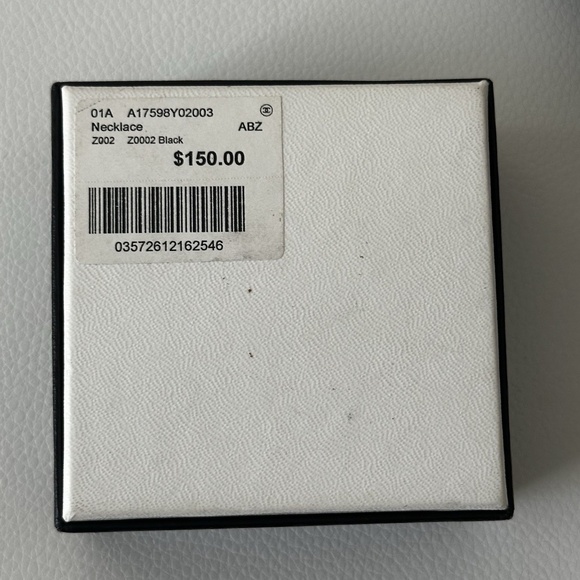 Chanel 01A COCO Gold Coloured Chain Necklace with Black Rhinestones - Picture 13 of 13